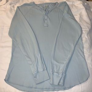 Lucky Brand Carolina Blue casual cotton shirt